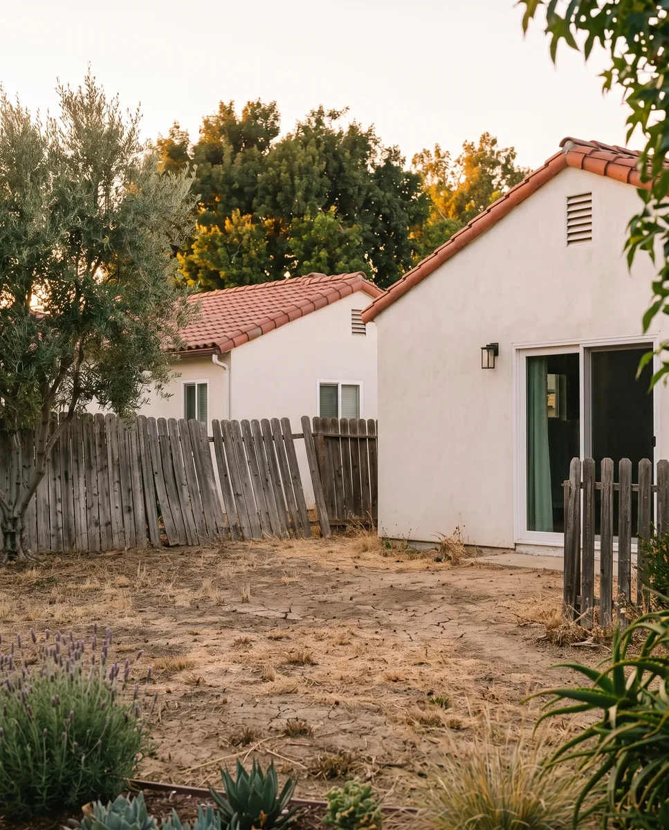 Decks, fences & patio covers: before