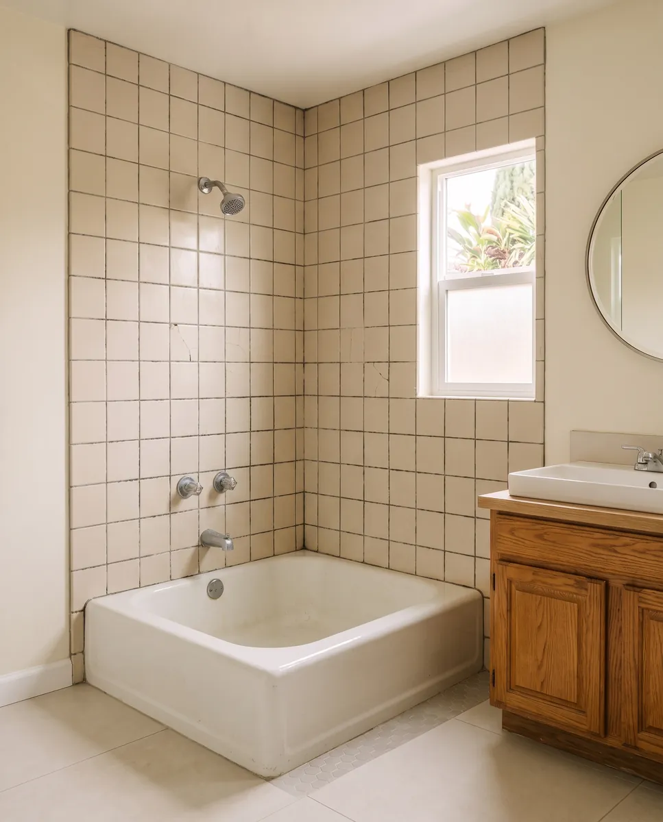Bathrooms & kitchens: before